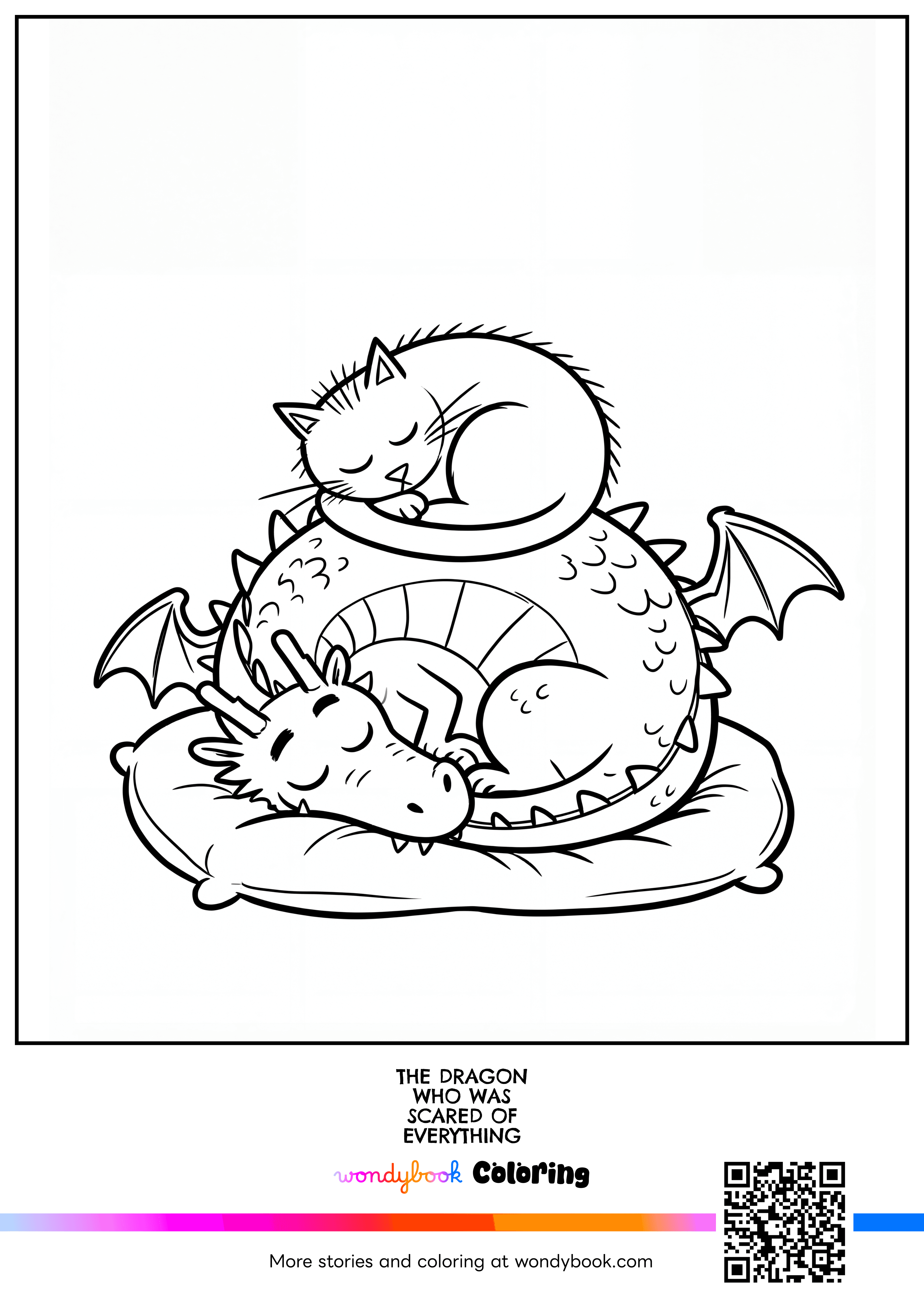 Dragon & Cat Sleeping